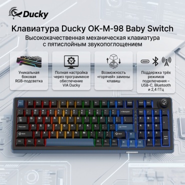 Ducky OK-M-98 Baby Switch черный
