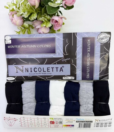 Слипы Nicoletta черный, синий