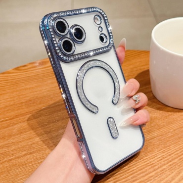 Чехол MMARKET для Apple iPhone 17 Pro Max голубой