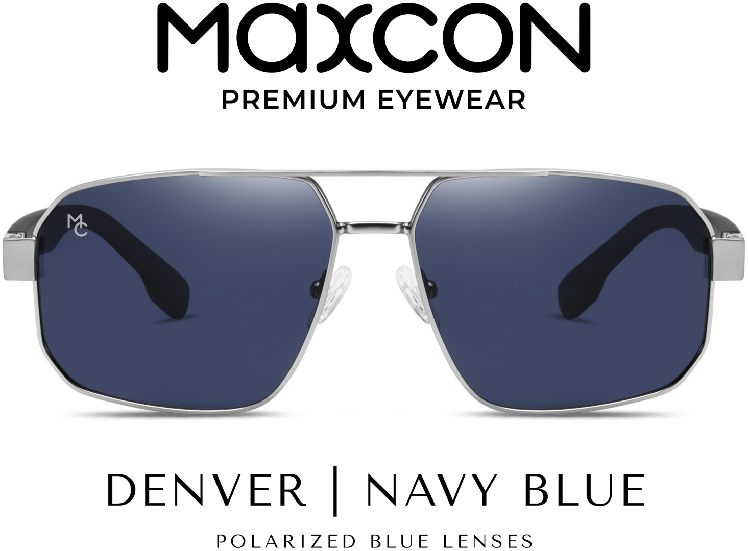 MAXCON Denver Navy Blue S15107-C5 авиаторы поляризованные