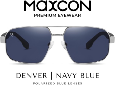 MAXCON Denver Navy Blue S15107-C5 авиаторы поляризованные