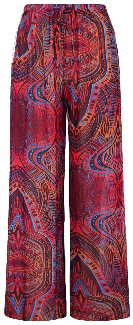 Палаццо Omg shop красный