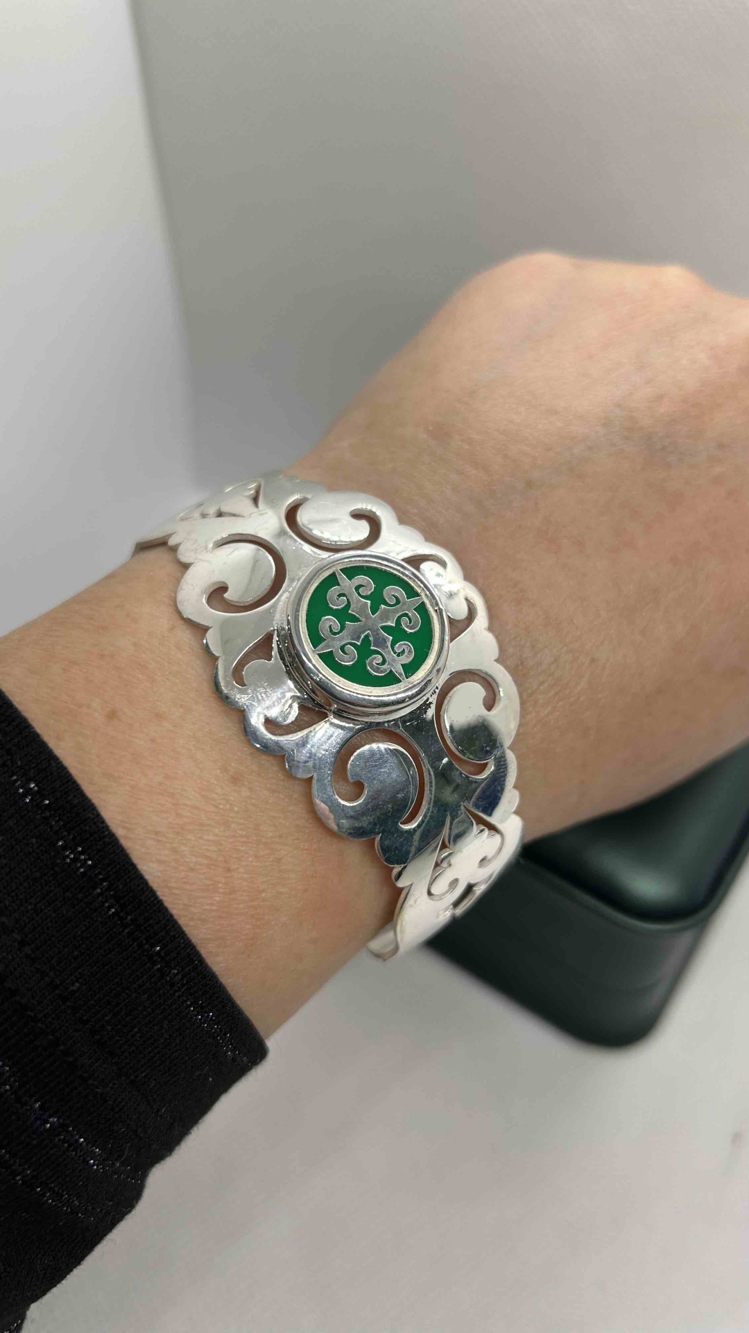 Moonako Jewelry Moon149 длина 20 см, вес 20 г серебро, плетение обод
