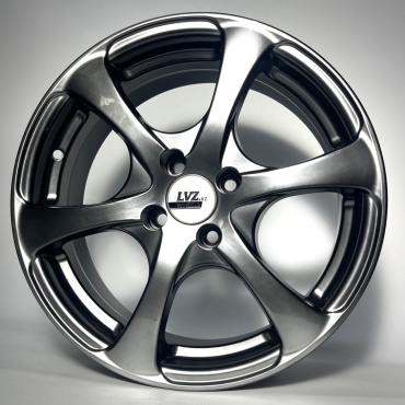 LVZ 0796	Контакт блэк платинум 6,5х16 PCD4x100 DIA67.1 ET35 0796 6.5x16/4x100 D67.1 ET35 4 диска графит
