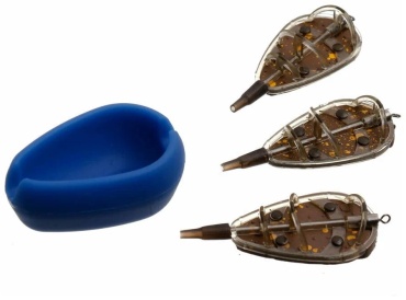 Кормушка Flagman Flat M 40+50+60г с пресс-формой открытая 40 г
