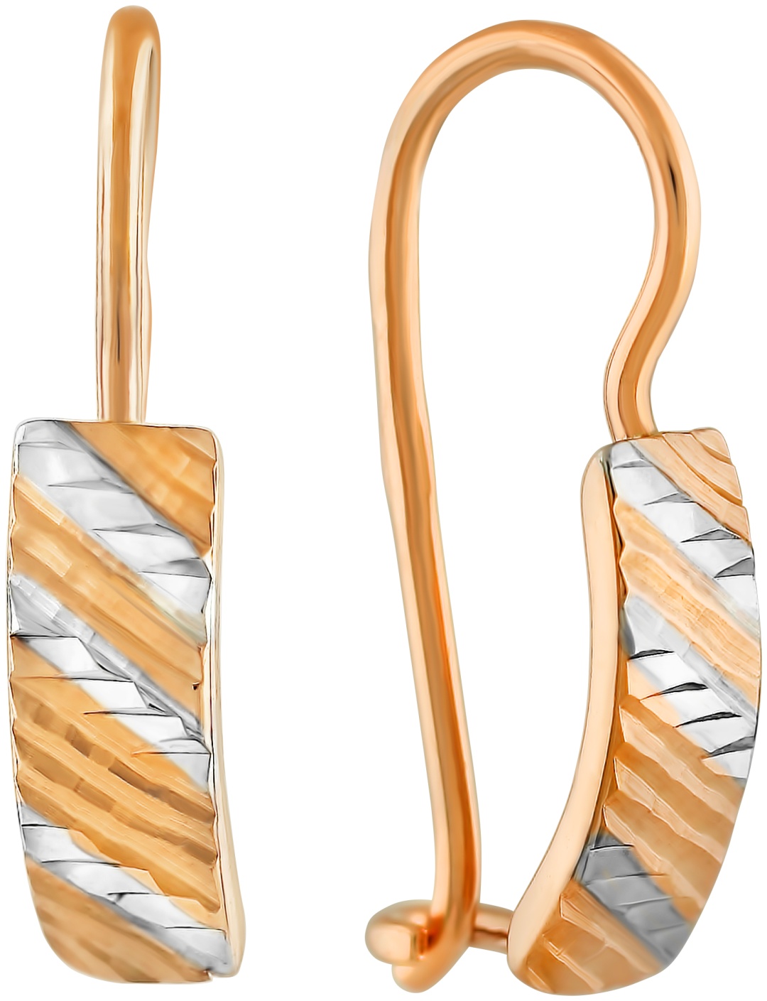 Серьги Lucente EAR-LU-585-193477 вес 0.834 г золото, без вставок
