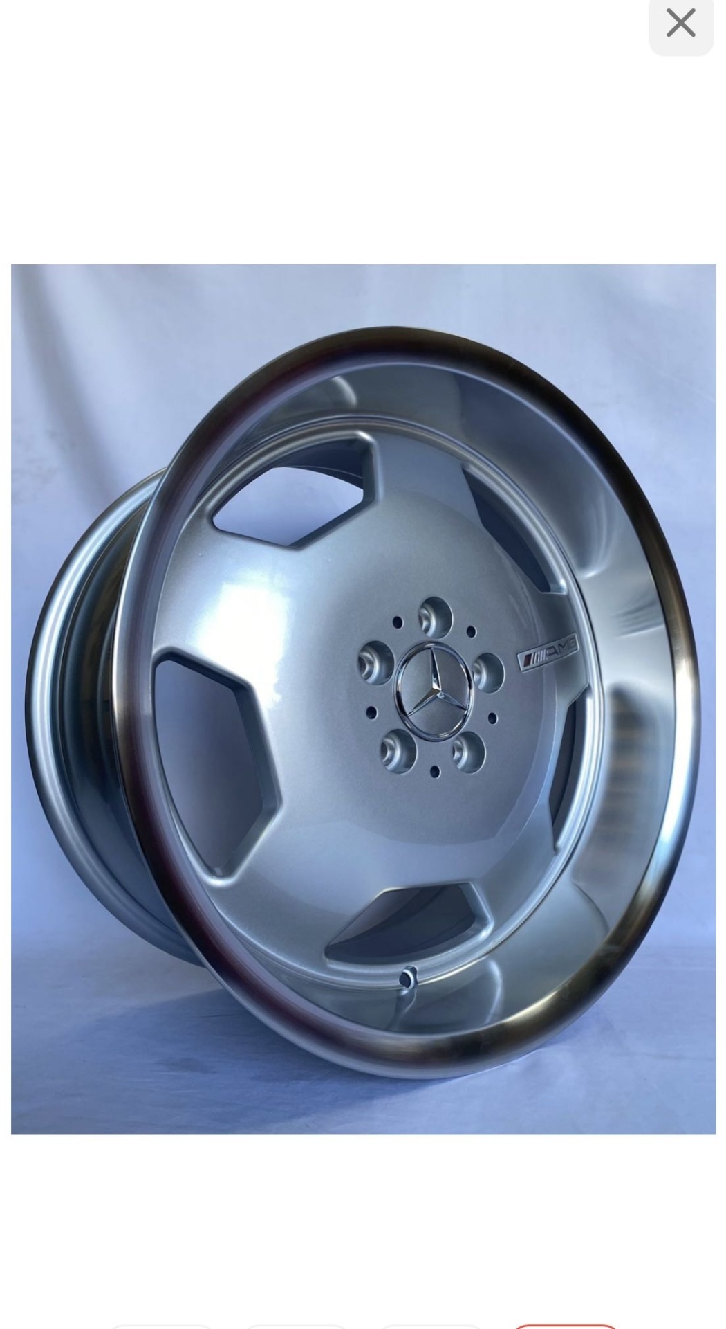 Mercedes-Benz manablok 2446 9x18/5x112 D66.6 ET35 1 диск серебристый