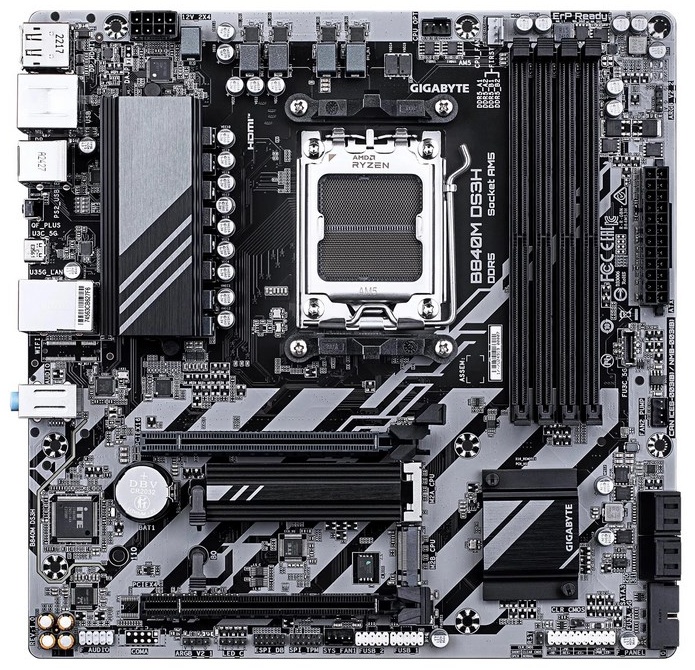 Материнская плата GIGABYTE B840M DS3H