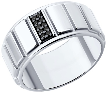 Diamant 94-110-02156-1_19 размер 19 вес 9.735 г серебро, фианит