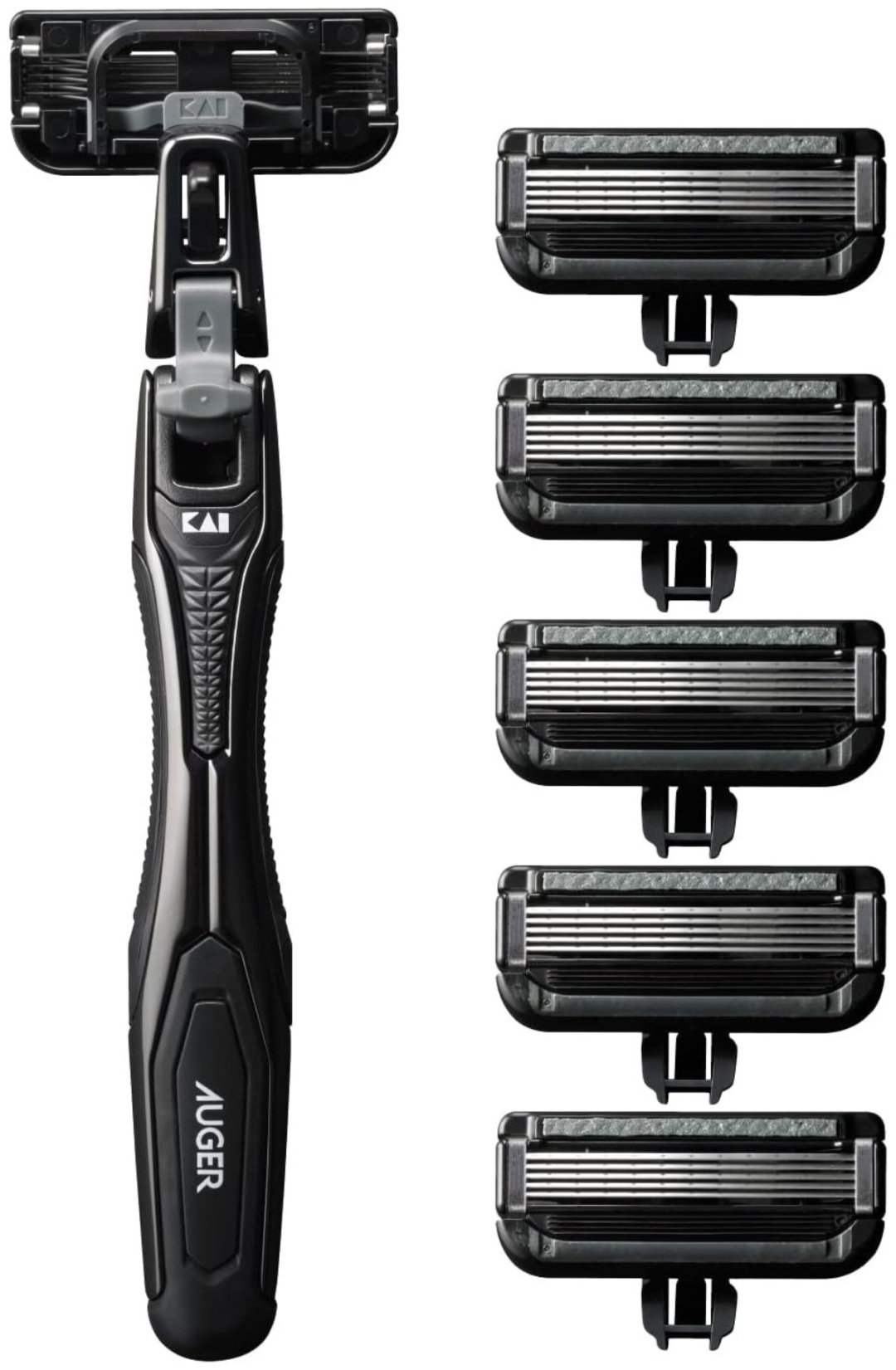Купить Kai razor Auger бритвенный станок 1 шт + сменные кассеты 6 шт в ...
