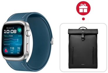 Huawei Watch D2 48 мм серебристый-синий + подарок
