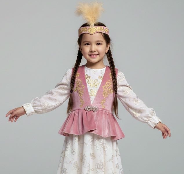 Национальный костюм Areli dress розовый