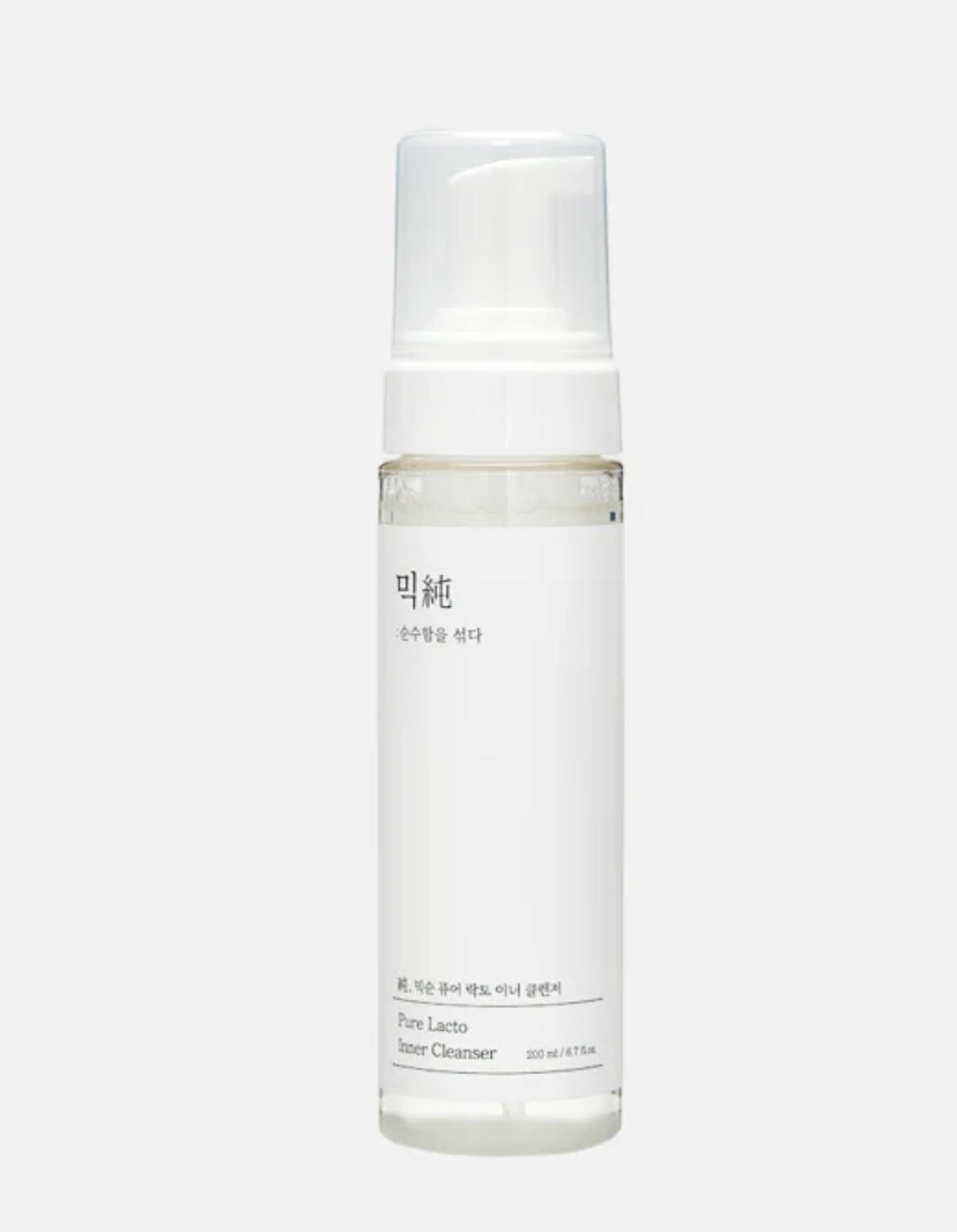 MIXSOON pure lacto inner cleanser мусс для интимной гигиены 200 мл