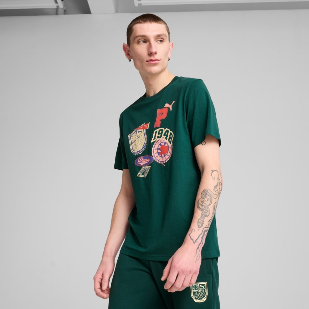 Футболка Puma зеленый