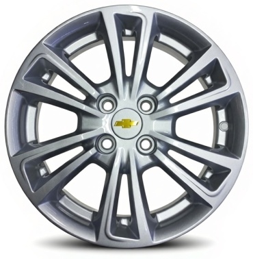 Chevrolet 601238 6x15/4x100 D56.6 ET39 4 диска серебристый