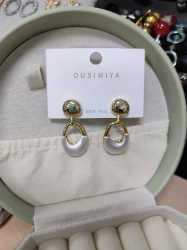 Серьги OUSIMIYA нержавеющая сталь, без вставок