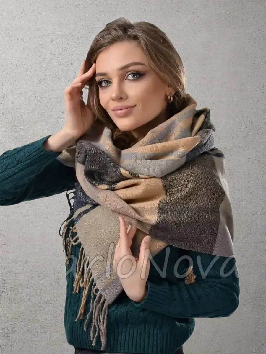 Палантин KarloNova вискоза 180 x 70 см