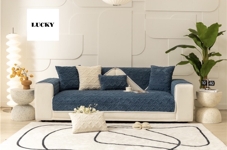 LUCKY дивандек для дивана DL0021 синий 90х90, 160х90, 210х90