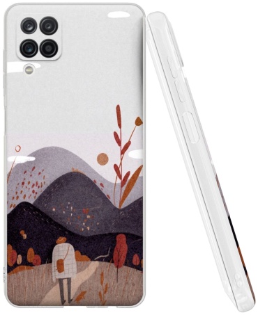 Чехол Mcover для Samsung Galaxy A12 рисунок