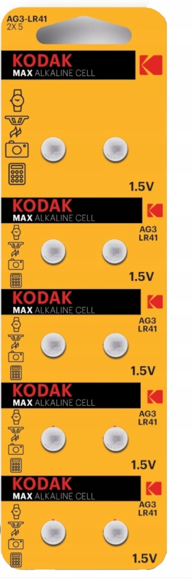 Купить Батарейка AG3 Kodak 10 шт в Алматы – Магазин на Kaspi.kz