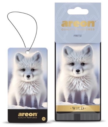 AREON ароматизатор картонный AW09 WILD Fritz
