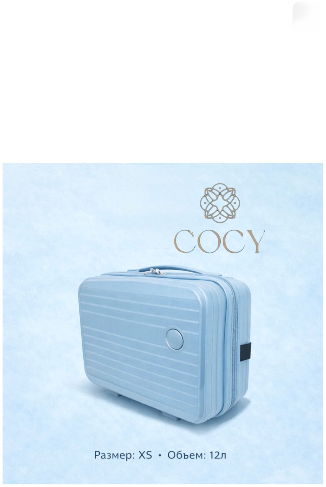 Кейс-пилот COCY IT-кейс полипропилен 12 л голубой