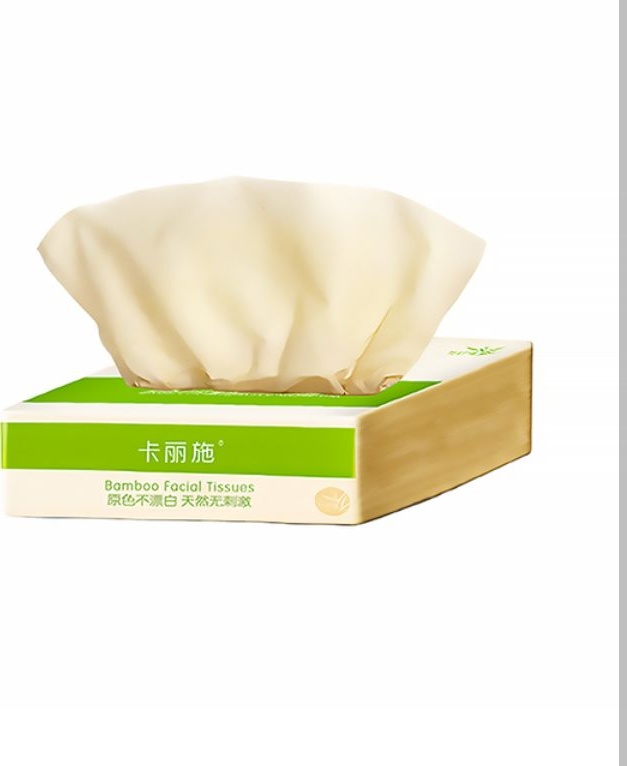 Бумажные салфетки Bamboo Facial Tissues 100 шт