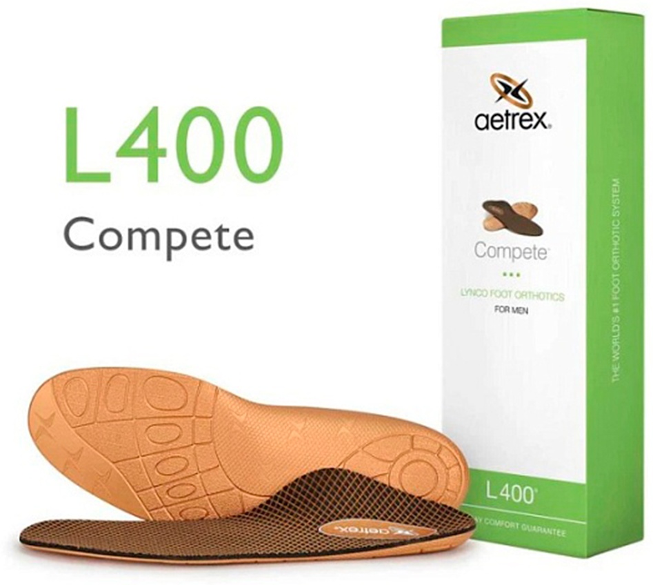 Bauer стельки Aetrex Compete Ortho размер 43.5, для спортивной обуви