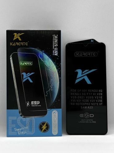Стекло KARERTE для Vivo V23e черный