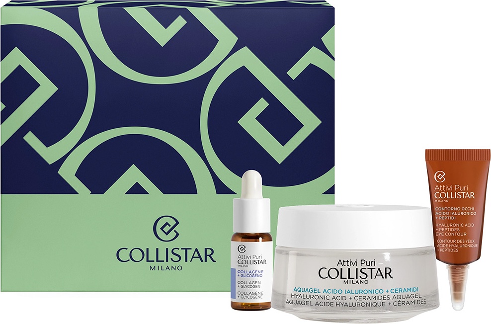 Collistar Attivi Puri Aquagel Acido Hialuronico + Ceramide набор по уходу за лицом для женщин