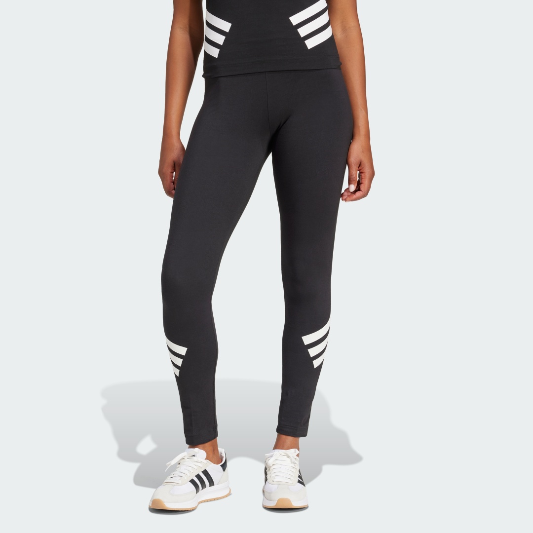Леггинсы adidas W FI 3S LEGGING черный
