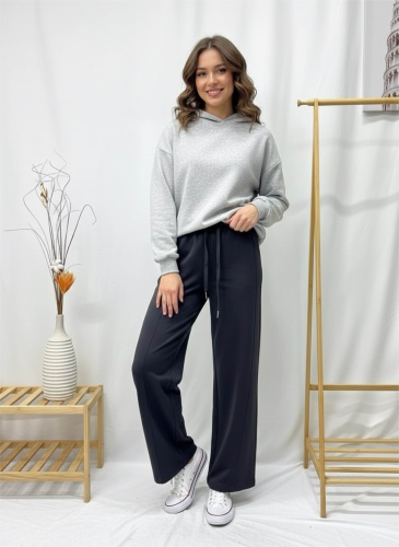 Повседневные брюки YANI collection серый