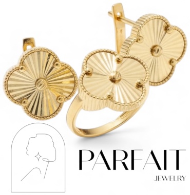 PARFAIT JEWELRY PJ_BigVC_19.5размер_3 вес 10.4 г золото, без вставок
