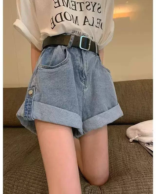 Джинсовые шорты SHOPITO синий