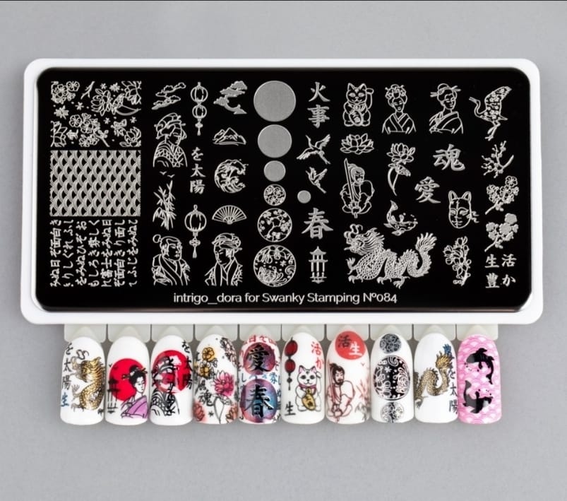 Swanky Stamping пластины 084