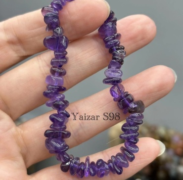 YAIZAR S98 длина 18 см натуральный камень, аметист