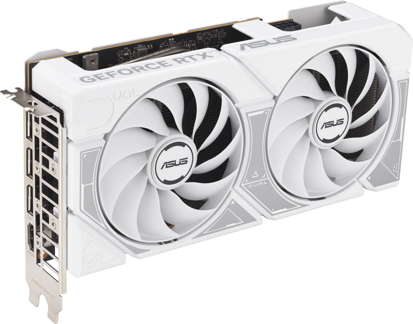 Видеокарта ASUS GeForce DUAL RTX5060 White OC Edition 8 Гб