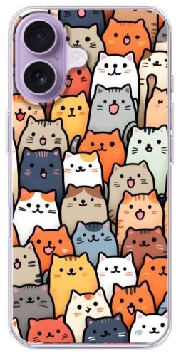 Чехол BAIKO для Apple iPhone 16 Plus рисунок