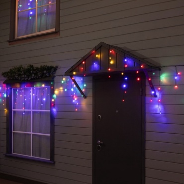 Бахрома Luazon Lighting цвет свечения мультиколор 6 м