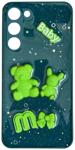 Чехол для Samsung Galaxy S23+ зеленый