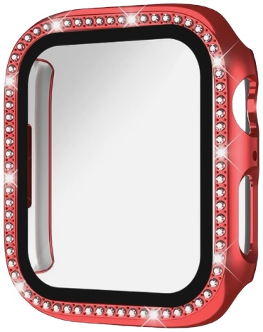 Чехол BOGEMA для Apple Watch Series 7,8,9 / 45mm красный