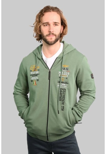 Толстовка AERONAUTICA MILITARE оливковый
