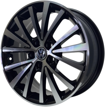 Yixing CC8026 WestWheels 6.5x16/5x100 D57.1 ET42 4 диска черный, хром