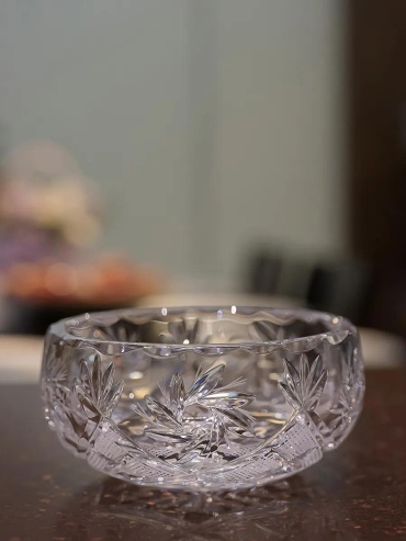 Салатник 22.4х22.4 см, хрусталь, 1 шт