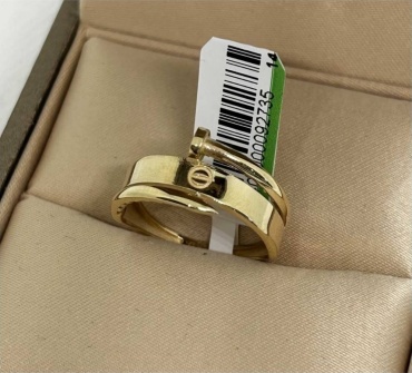 Кольцо TABYS GOLD 144855770 размер 17 вес 1.5 г золото, без вставок