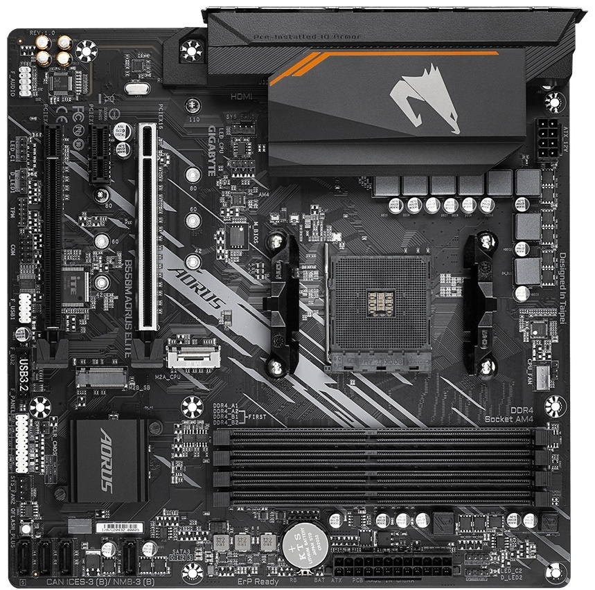 Материнская плата GIGABYTE GA-B550M AORUS ELITE