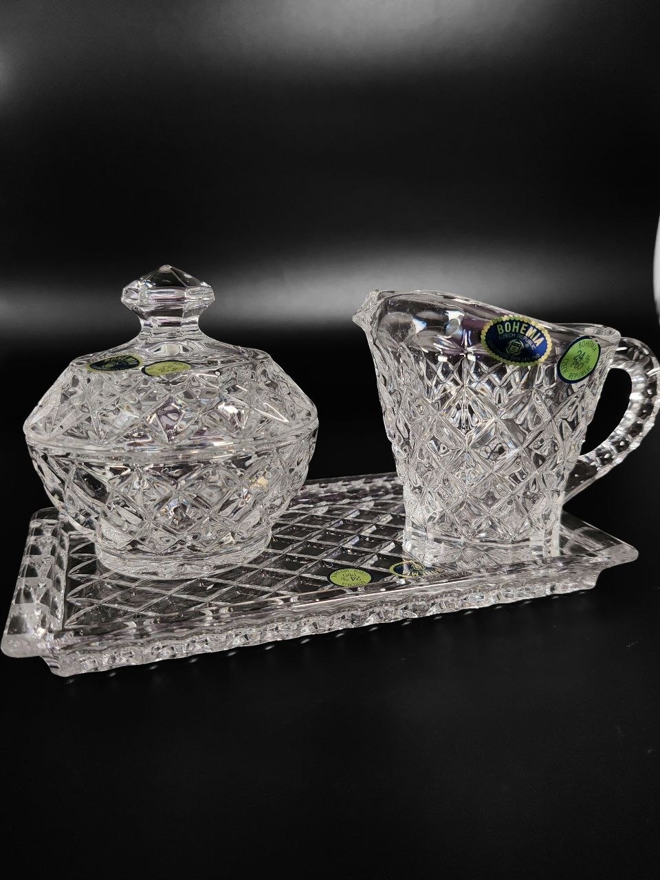 CRYSTAL BOHEMIA набор 99999/14100/004 3 шт, хрусталь