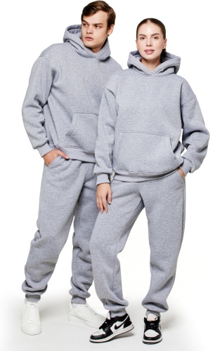 Повседневный костюм KOMMY BRAND серый