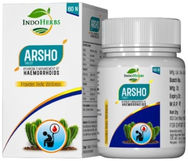 Indo Herbs Arsho от геморроя, таблетки 60 шт