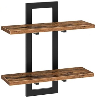 Полка Home Comfort HO2103202601, 38х13.5x40 см, черный, коричневый